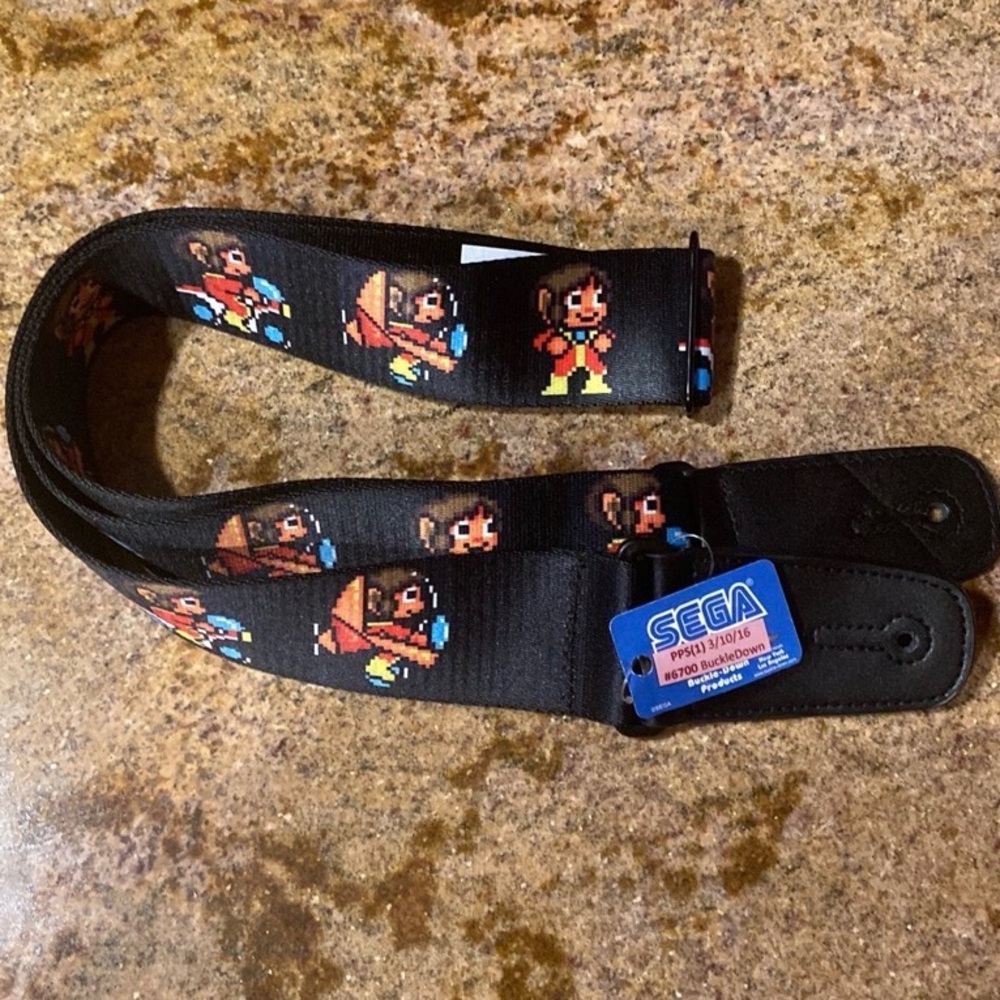 Buckle-Down Alex Kidd 3 Sega Genesis Guitar Strap